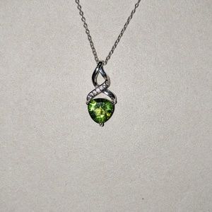 2.5 ctw Manchurian Peridot Necklace